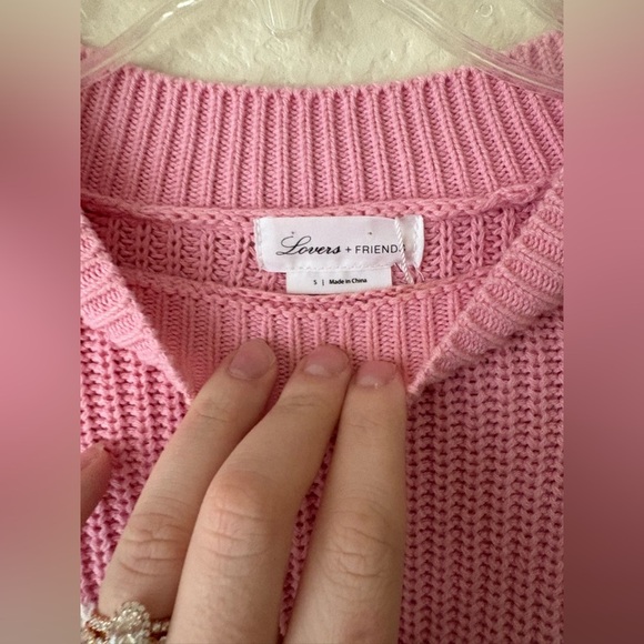 Lovers + Friends Mock Neck Sweater Size Small NWT - Picture 3 of 7